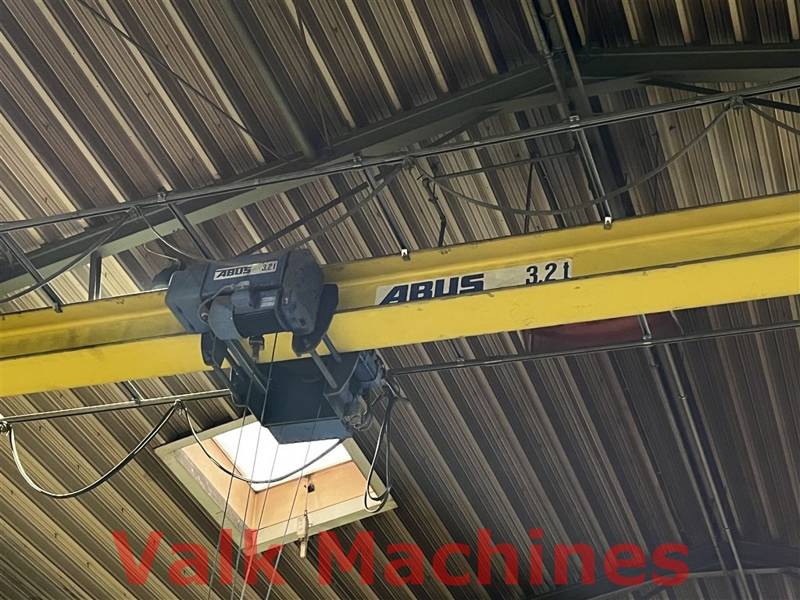 For sale Used overhead crane Abus 3,2 Ton single girder